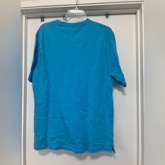 Greg Norman short sleeve pocket tshirt - size XL - turquoise - Picture 2 of 6
